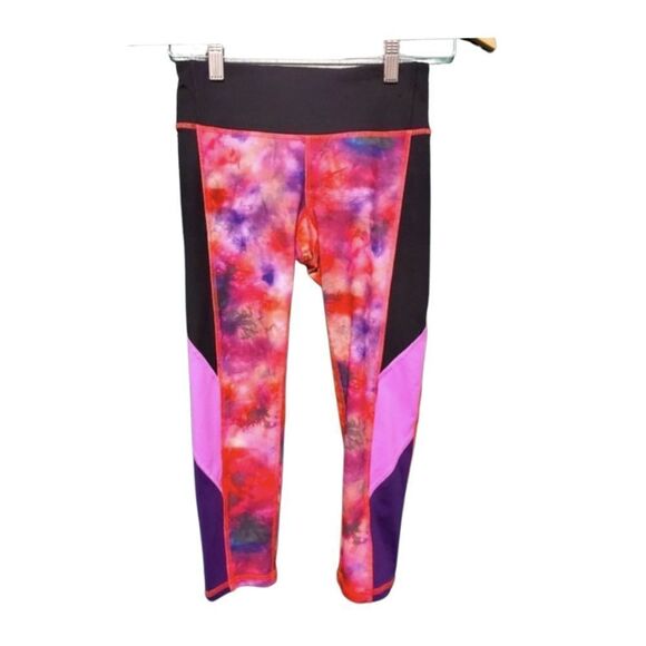 Champion DuoDry Galaxy Active tie dye Leggings s - Picture 1 of 6